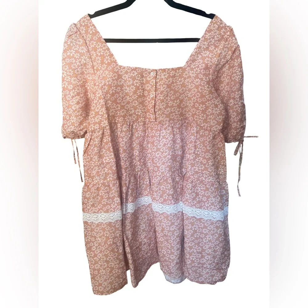 Maje NWT Printed lace braid dress Size 40 (US size Large) - Picture 9 of 16